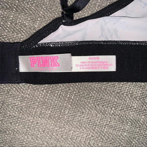VS Pink Wear Everywhere Lightly Lined Bra Sz 34C - Picture 6 of 6